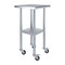 Amgood 20 in. x 20 in. Stainless Steel Table With Wheels AMG WT-2020-WHEELS - alternate 1